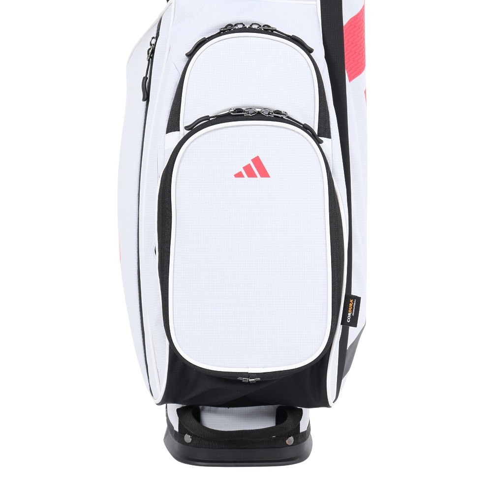 アディダス（adidas）（メンズ、レディース）ゴルフ アディゼロ スタンド式 キャディバッグ KVH36-JE7154W/RED