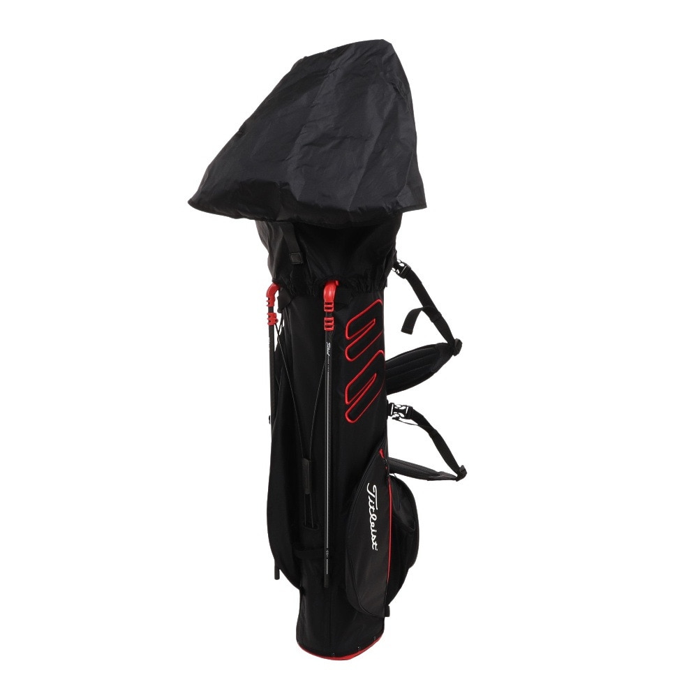 タイトリスト（TITLEIST）（メンズ）ゴルフ キャディバッグ スタンド式 8型 4分割 軽量 Playyers 4 カーボン スタンドバッグ  TB22SX5-006 BKBKRD