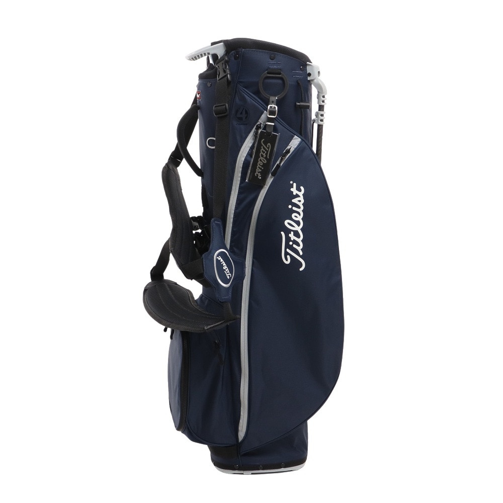 タイトリスト（TITLEIST）（メンズ）ゴルフ キャディバッグ スタンド式 8型 4分割 軽量 Playyers 4 カーボン スタンドバッグ TB22SX5-42 NV