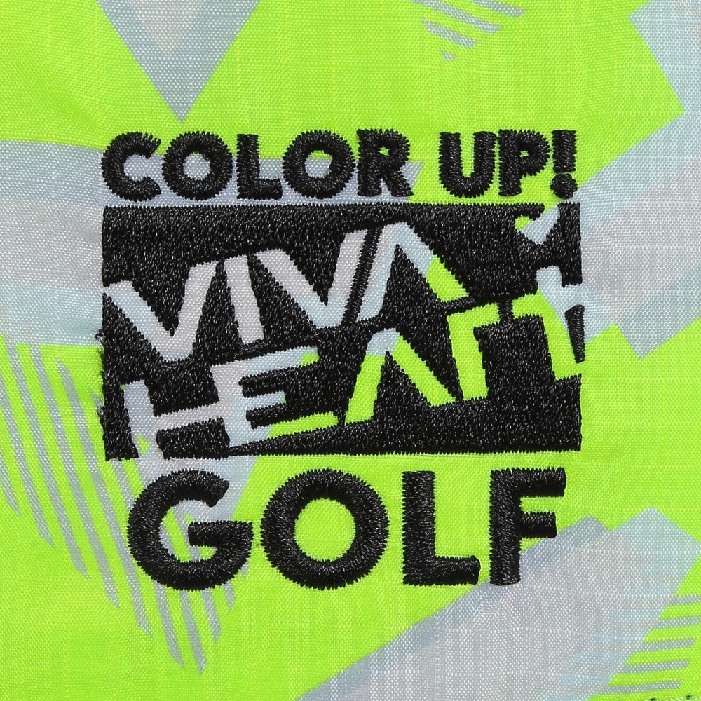 ビバハート（VIVA HEART）（メンズ、レディース）ゴルフ タイポ総柄 コンパクト スタンド式 キャディバッグ 7.5型 4分割 013-18200-032