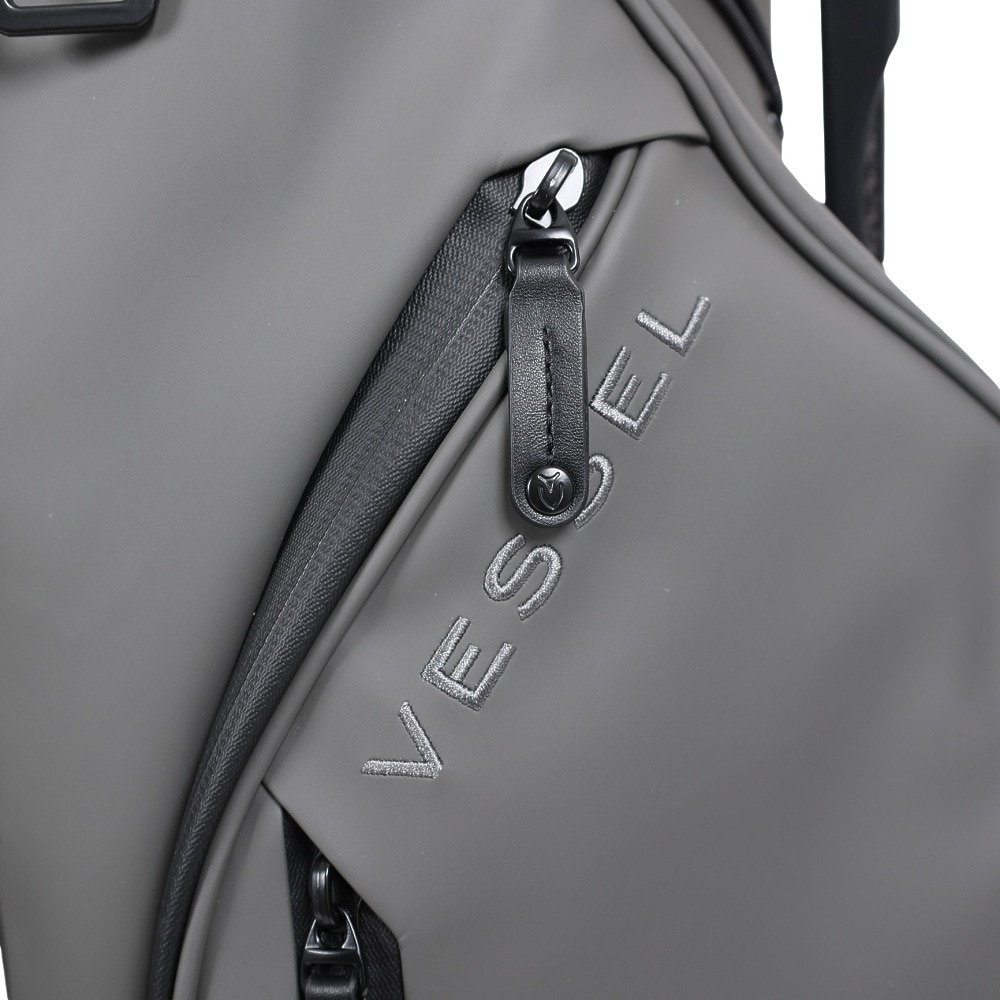 ベゼル（VESSEL）（メンズ）ゴルフ キャディバッグ スタンド式 8.5型 6分割 VESSEL Player 3.0Std SIN MGRY