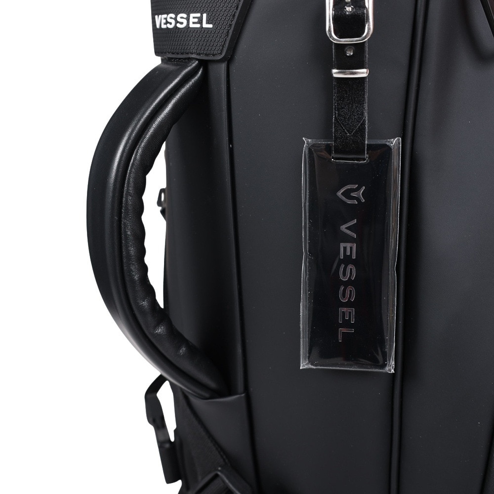 ベゼル（VESSEL）（メンズ）ゴルフ キャディバッグ スタンド式 8.5型 6分割 VESSEL Player 3.0Std SIN BK