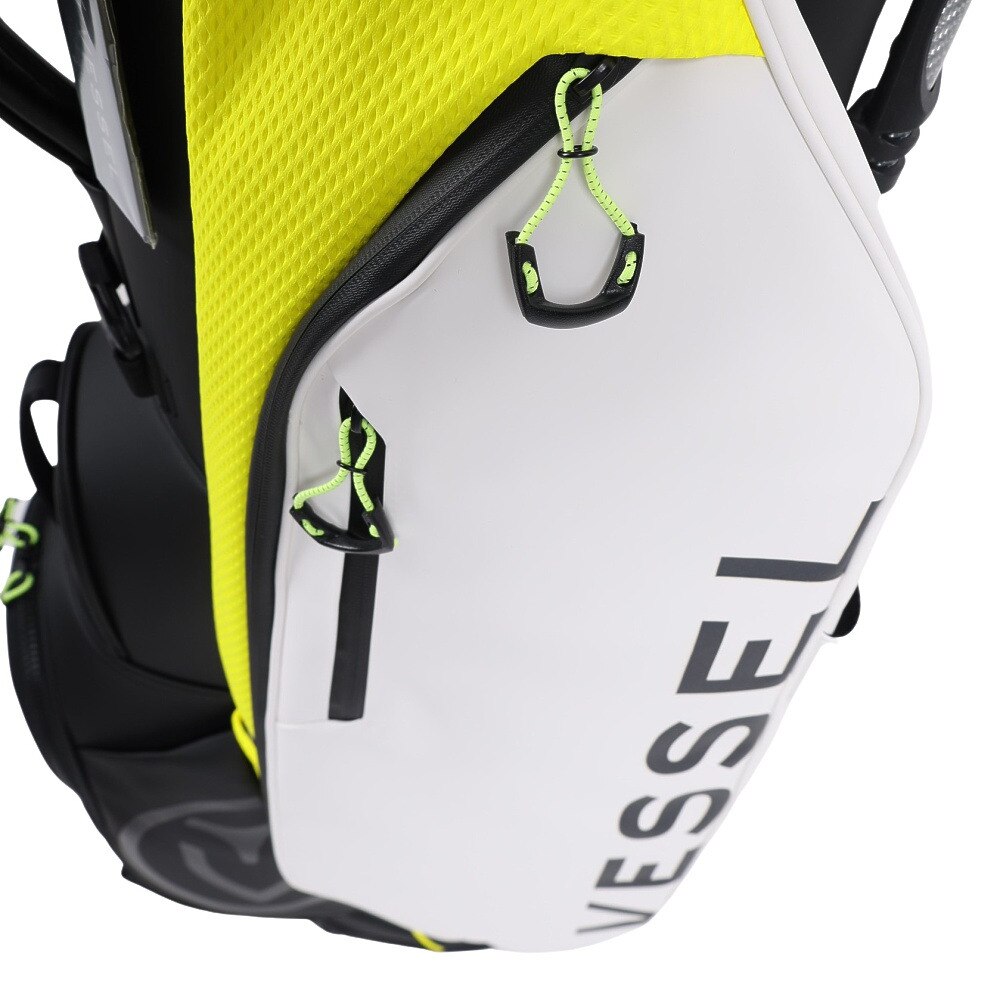 ベゼル（VESSEL）（メンズ）ゴルフ キャディバッグ スタンド式 8.5型 6分割 SIN VESSEL Player 3.0Std SIN CIT