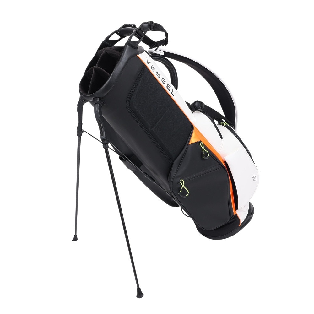 ベゼル（VESSEL）（メンズ）ゴルフ キャディバッグ スタンド式 8.5型 6分割 SIN VESSEL Player 3.0Std SIN IRID