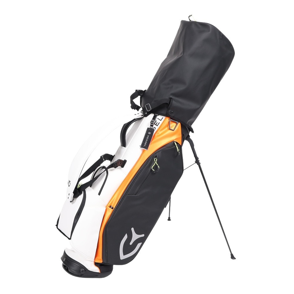 ベゼル（VESSEL）（メンズ）ゴルフ キャディバッグ スタンド式 8.5型 6分割 SIN VESSEL Player 3.0Std SIN IRID