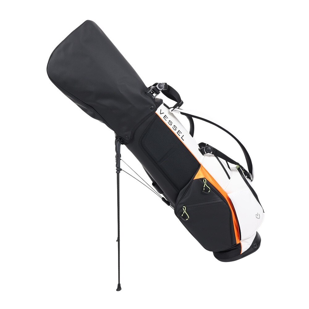 ベゼル（VESSEL）（メンズ）ゴルフ キャディバッグ スタンド式 8.5型 6分割 SIN VESSEL Player 3.0Std SIN IRID