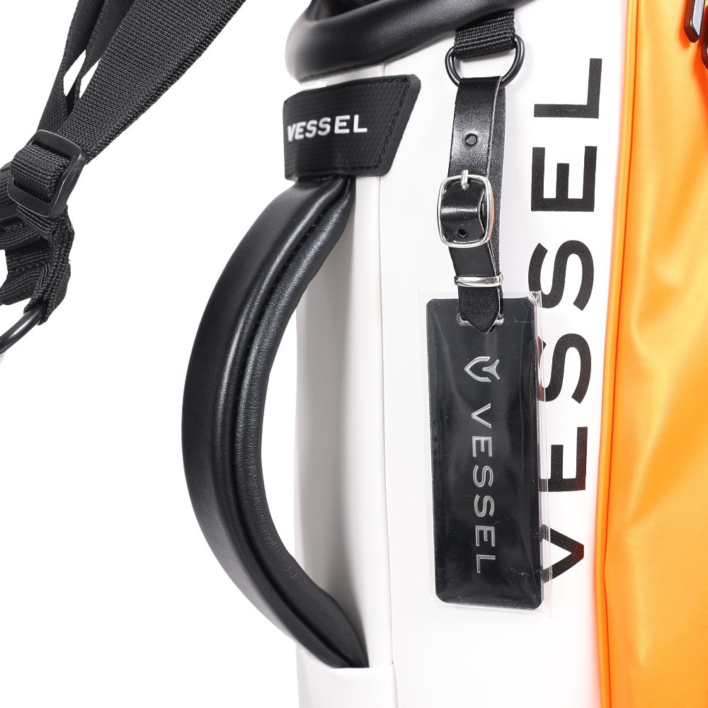 ベゼル（VESSEL）（メンズ）ゴルフ キャディバッグ スタンド式 8.5型 6分割 SIN VESSEL Player 3.0Std SIN IRID
