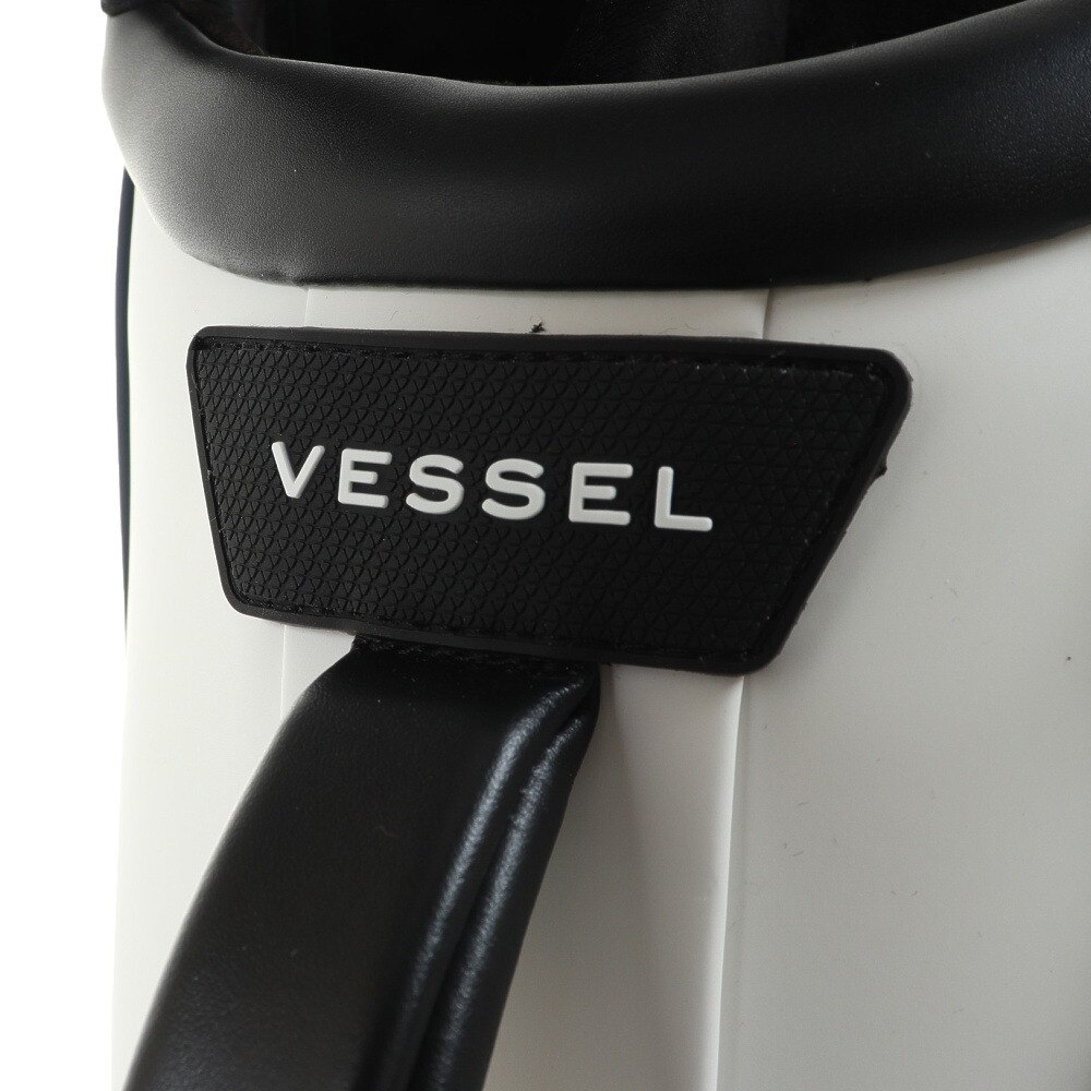 ベゼル（VESSEL）（メンズ）ゴルフ キャディバッグ スタンド式 8.5型 6分割 Player 3.0 スタンド SIN WH/NV
