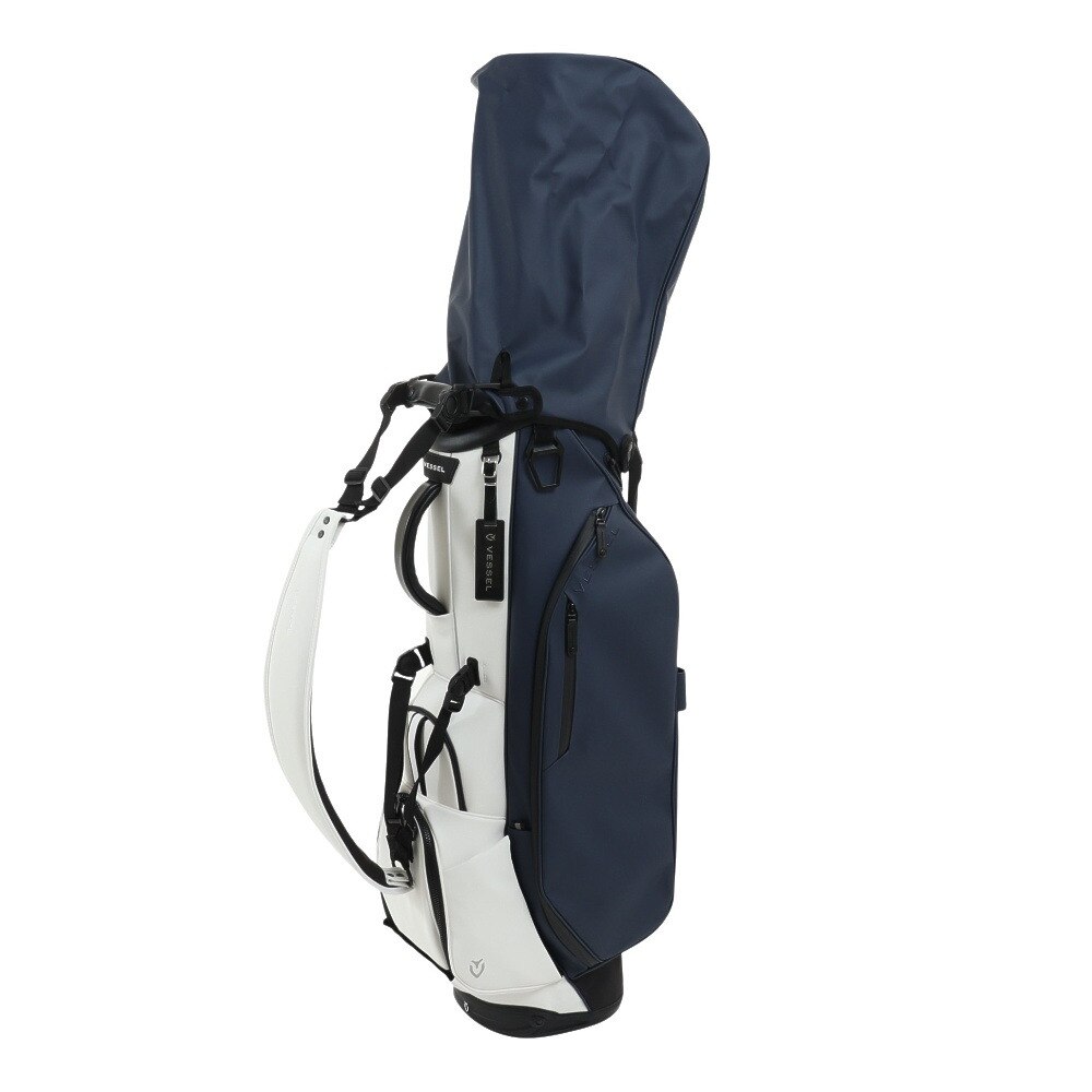 ベゼル（VESSEL）（メンズ）ゴルフ キャディバッグ スタンド式 8.5型 6分割 Player 3.0 スタンド SIN WH/NV