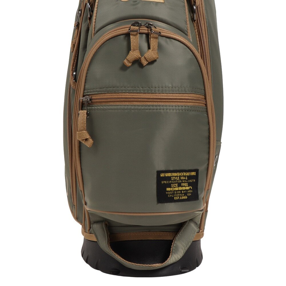 ROSASEN（ROSASEN）（メンズ、レディース）ゴルフ キャディバッグ スタンド式 8.5型 5分割 046-18201-027