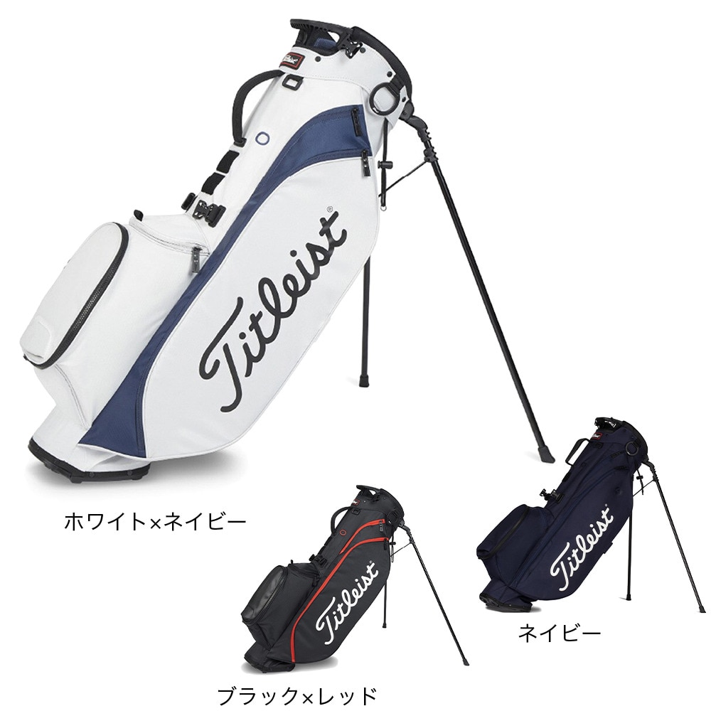 タイトリスト（TITLEIST）（メンズ）ゴルフ キャディバッグ スタンド式 8.5型 4分割 New Players 4 TB23SX4A-006
