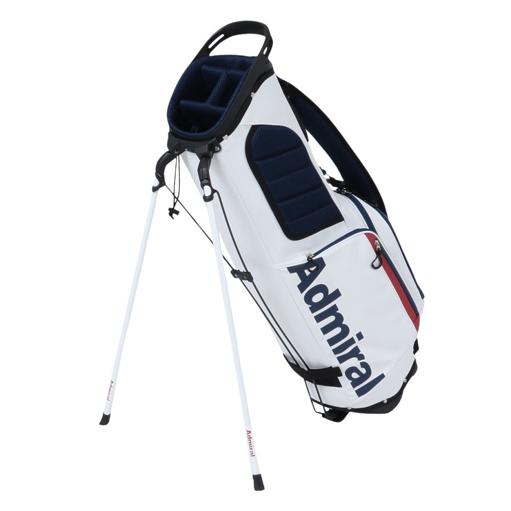 アドミラル ゴルフ（Admiral GOLF）（メンズ）ゴルフ キャディバッグ 軽量 スタンド式 8.5型 4分割 コンパクト ADMG3ACA-TRI