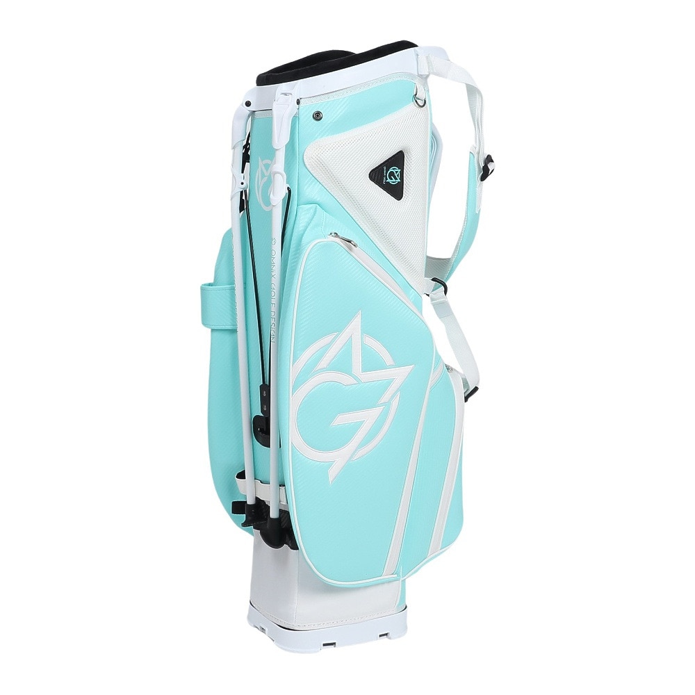 オムニックスゴルフ（OMNIX GOLF）（メンズ）ゴルフ キャディバッグ 軽量 スタンド式 8.5型 4分割 Fresh Mint SB20231012