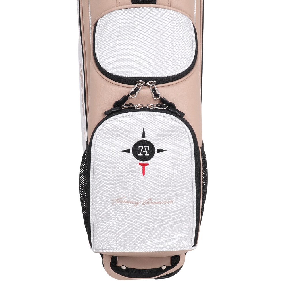 トミーアーマー（Tommy Armour）（メンズ）ゴルフ キャディバッグ 軽量 スタンド式 8.5型 4分割 TAPG24Y120002 BEG