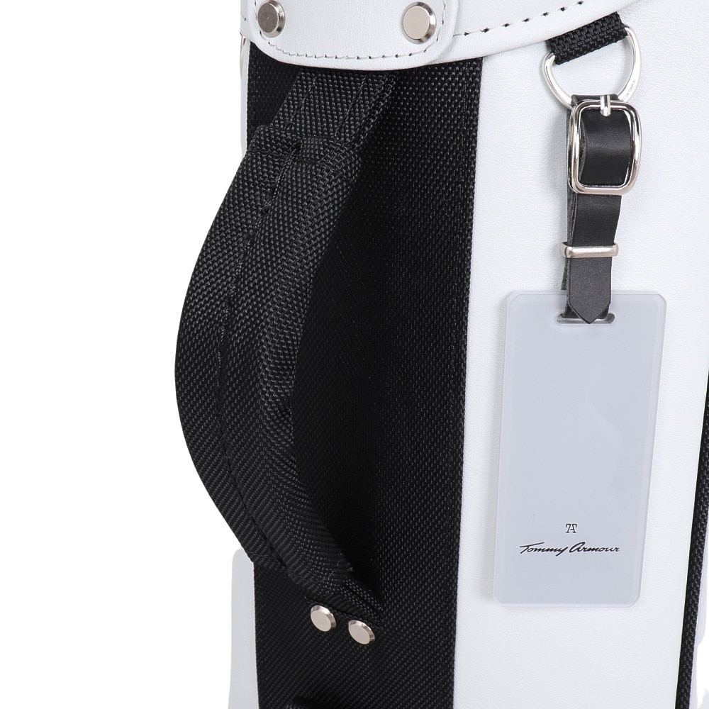 トミーアーマー（Tommy Armour）（メンズ）ゴルフ キャディバッグ 軽量 スタンド式 8.5型 4分割 TAPG24Y120002 LGRY