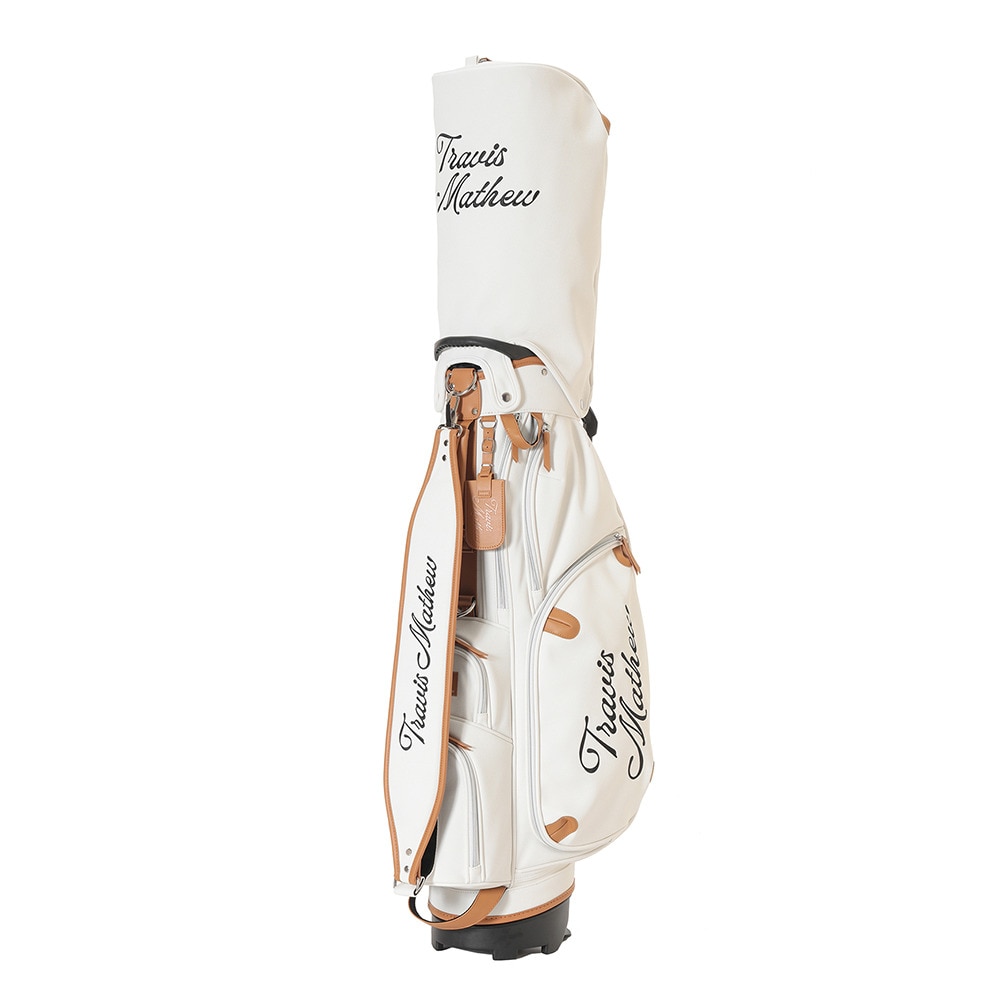 トラヴィスマシュー（Travis Mathew）（メンズ）ゴルフ スタンド式 キャディバッグ 8.5型  7AL903-1WHT