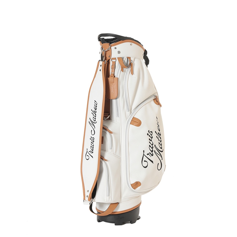トラヴィスマシュー（Travis Mathew）（メンズ）ゴルフ スタンド式 キャディバッグ 8.5型  7AL903-1WHT