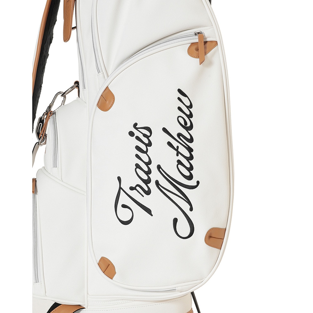 トラヴィスマシュー（Travis Mathew）（メンズ）ゴルフ スタンド式 キャディバッグ 8.5型  7AL903-1WHT