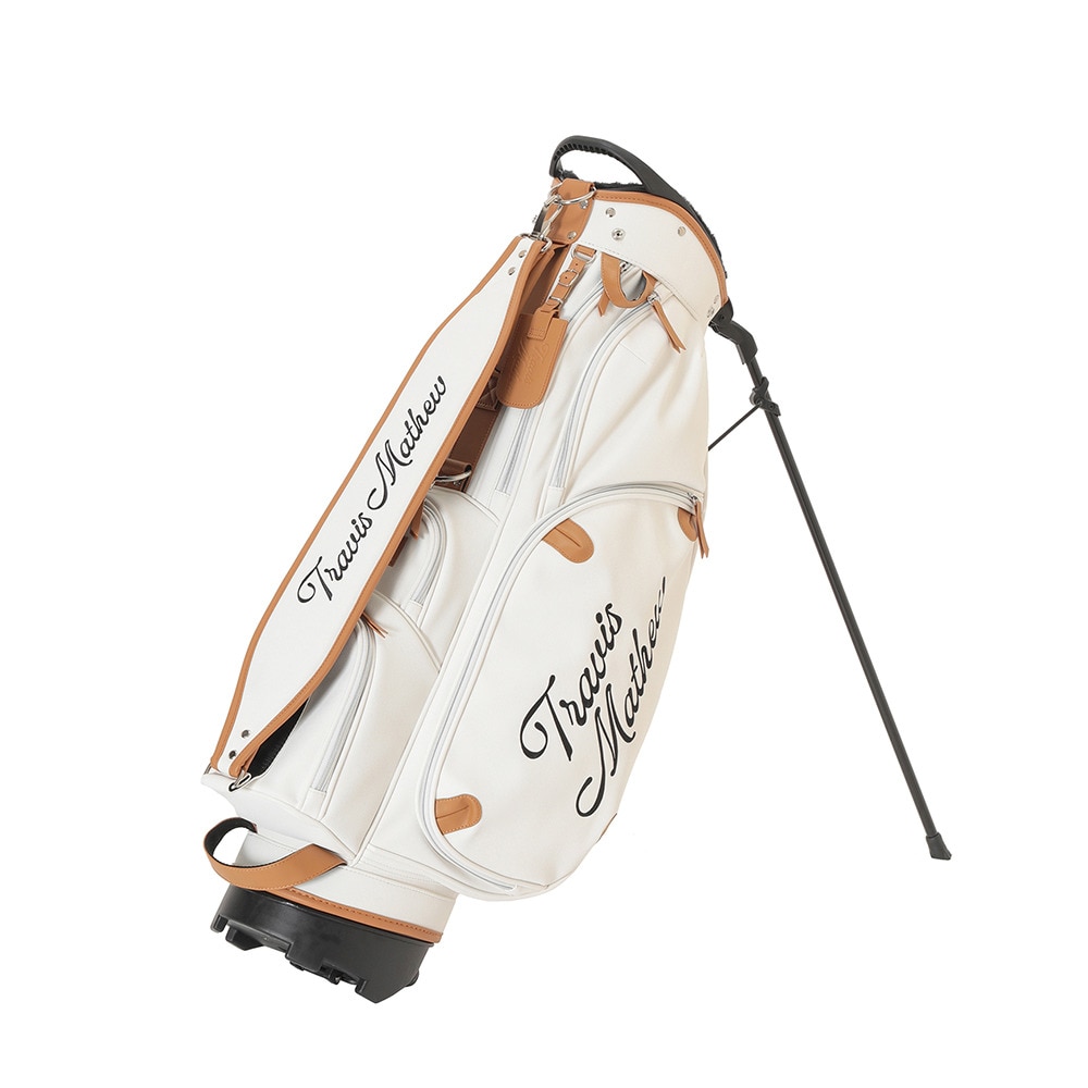 トラヴィスマシュー（Travis Mathew）（メンズ）ゴルフ スタンド式 キャディバッグ 8.5型  7AL903-1WHT