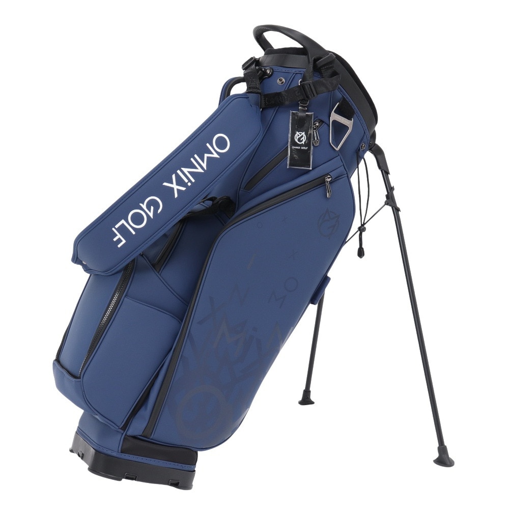 OMNI GOLF スタンド　ブラック/カモフラージュ　ブルー OMNI GOLF スタンド ブラック/カモフラージュ ブルー オムニックス