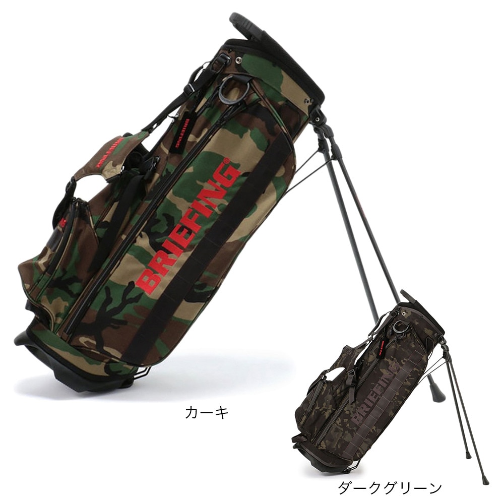 ブリーフィング（BRIEFING）（メンズ）ゴルフ キャディバッグ スタンド式9.5型 5分割 メンズ CR-4 02 BRG203D22-160