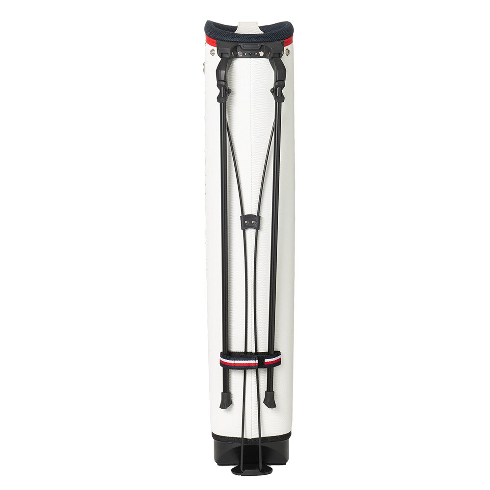 トミー ヒルフィガー ゴルフ（TOMMY HILFIGER GOLF）（メンズ）キャディバッグ トライアングルエンボス スタンドキャディバッグ THMG2FC3-WHT