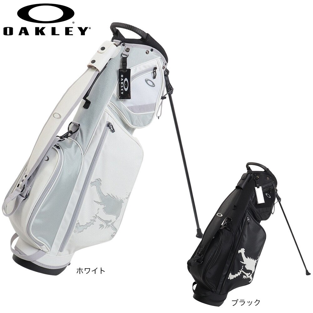 オークリー（OAKLEY）（メンズ）ゴルフ キャディバッグ スタンド型 8型 4分割 SKULL STAND 17.0 FOS901373-100
