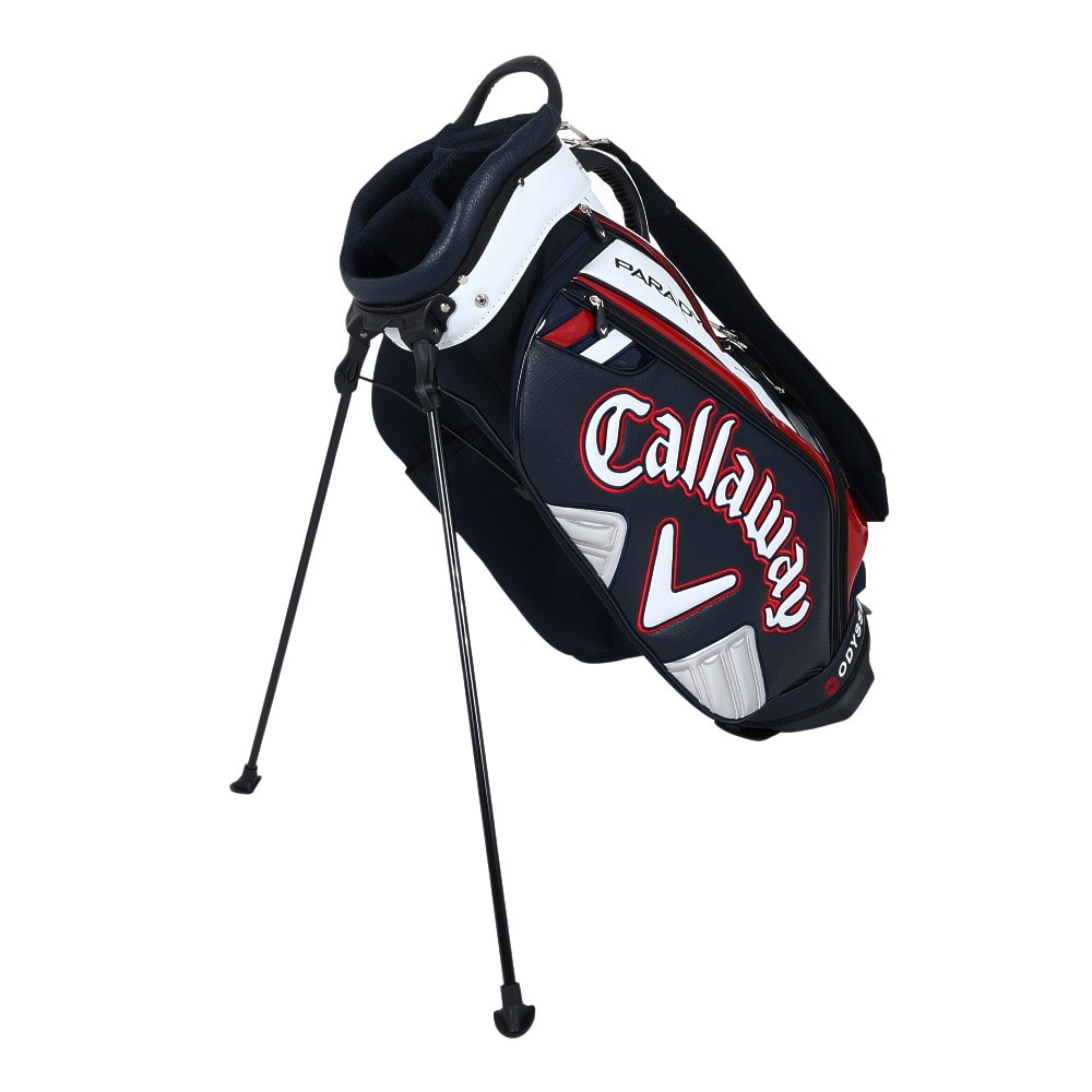 キャロウェイ（CALLAWAY）（メンズ）ゴルフ キャディバッグ スタンド式 ツアー 5123222 STN TOUR WH/NY/RD 23