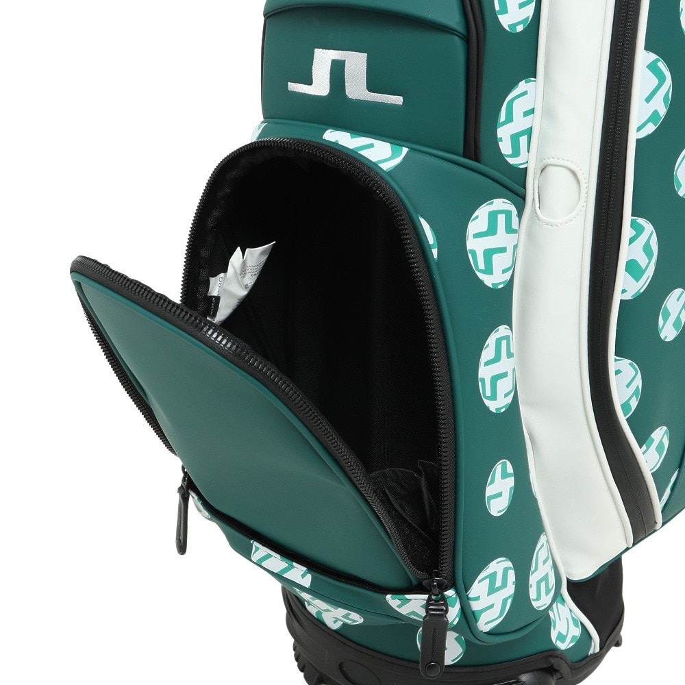 J.LINDEBERG（メンズ、レディース）ゴルフ キャディバッグ スタンド式 9型 6分割 Play Stand Bag Print 073-18401-027