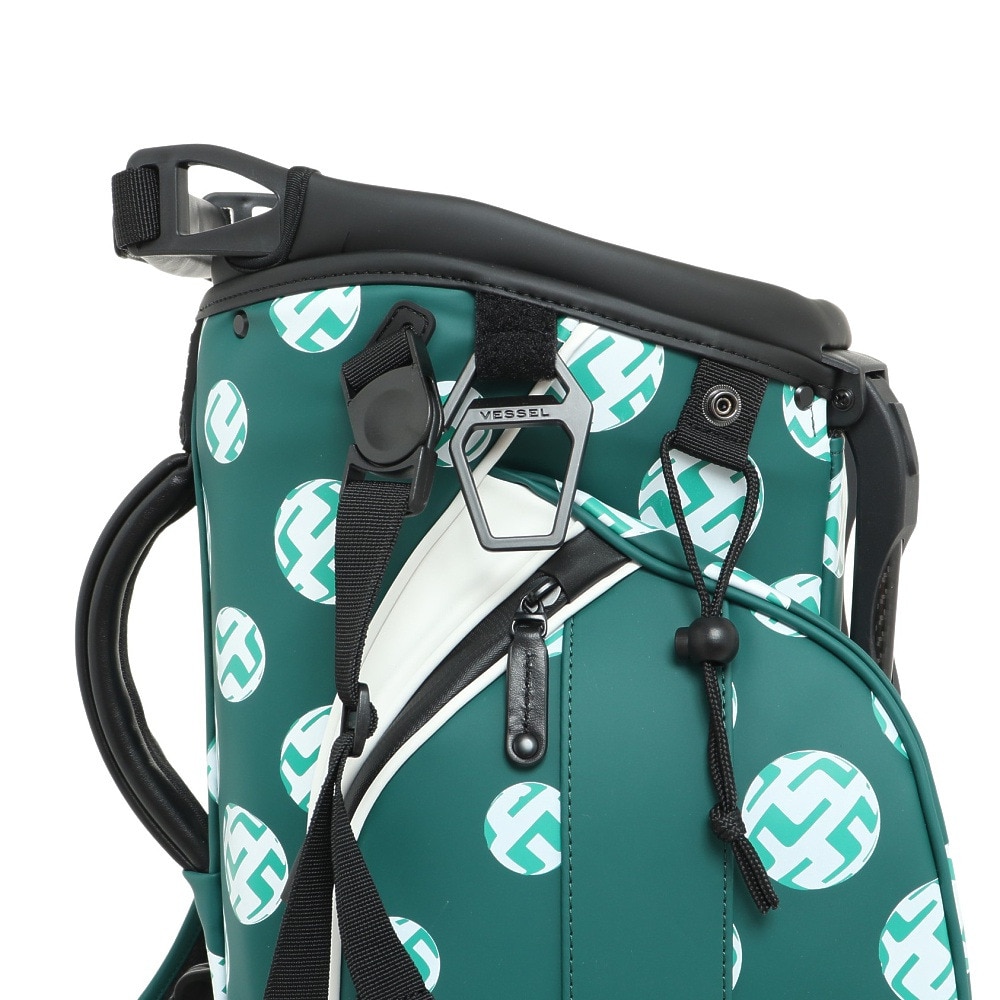 J.LINDEBERG（メンズ、レディース）ゴルフ キャディバッグ スタンド式 9型 6分割 Play Stand Bag Print 073-18401-027