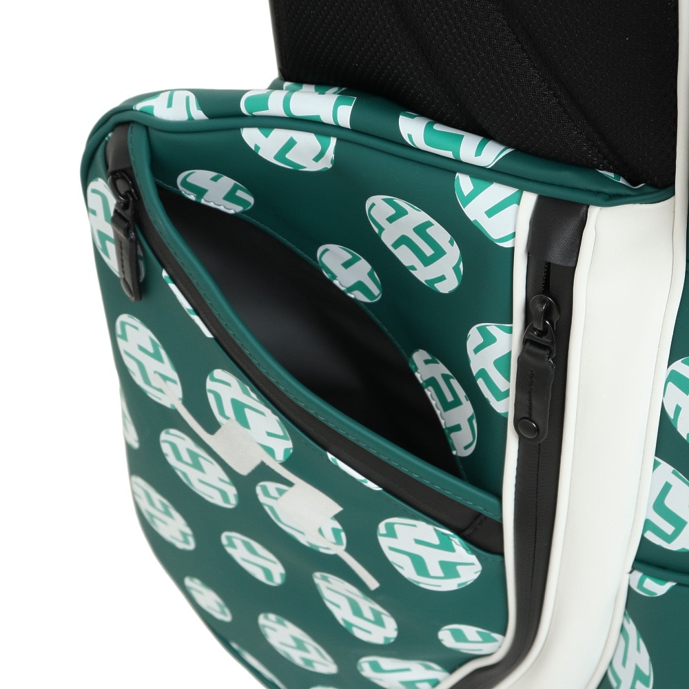 J.LINDEBERG（メンズ、レディース）ゴルフ キャディバッグ スタンド式 9型 6分割 Play Stand Bag Print 073-18401-027