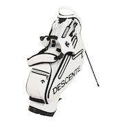 デサントゴルフ（DESCENTEGOLF）（メンズ）ゴルフ キャディバッグ スタンド式 9型 4分割 DQBVJJ02 WH00