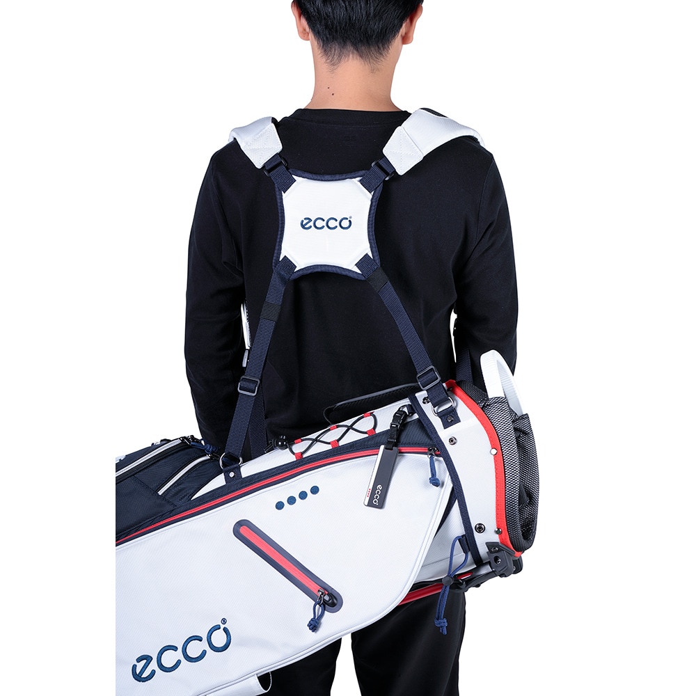 エコー（ecco）（メンズ）ゴルフ キャディバッグ スタンド式 9型 5分割 ECC002 23SS ゴルフ用品はヴィクトリアゴルフ