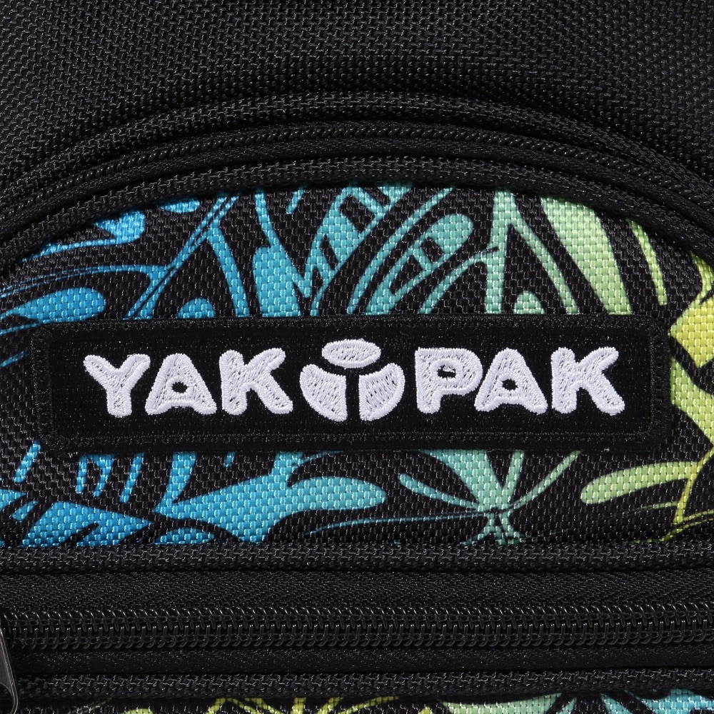 ヤックパック（YAK PAK）（メンズ、レディース）ゴルフ キャディバッグ スタンド式 9型 4分割 YP-001 トロピカルリーフ