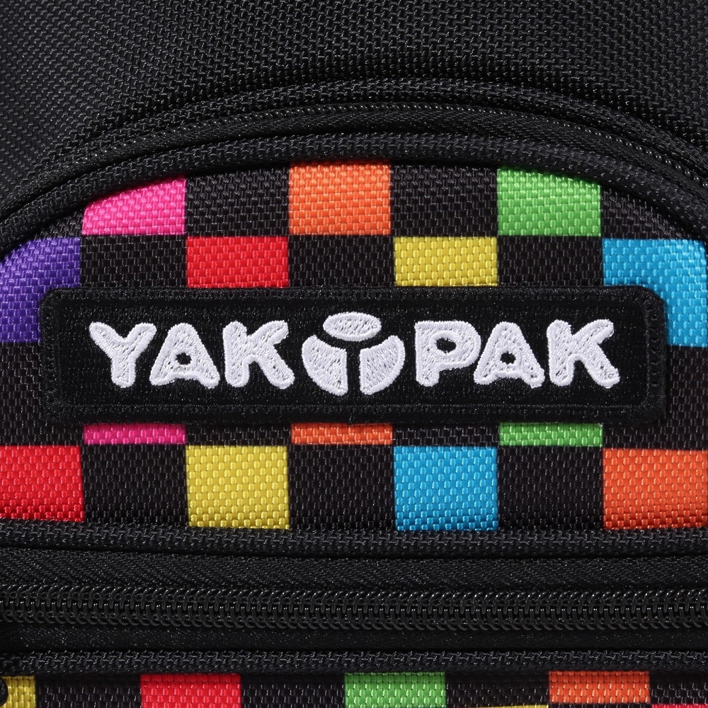 ヤックパック（YAK PAK）（メンズ、レディース）ゴルフ キャディバッグ スタンド式 9型 4分割 YP-001 マルチチェッカーボード