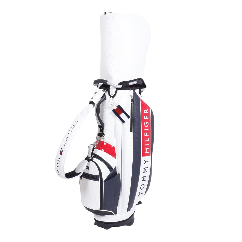 トミー ヒルフィガー ゴルフ（TOMMY HILFIGER GOLF）（メンズ）スタンドキャディバッグFACE THMG3SC5-WHT