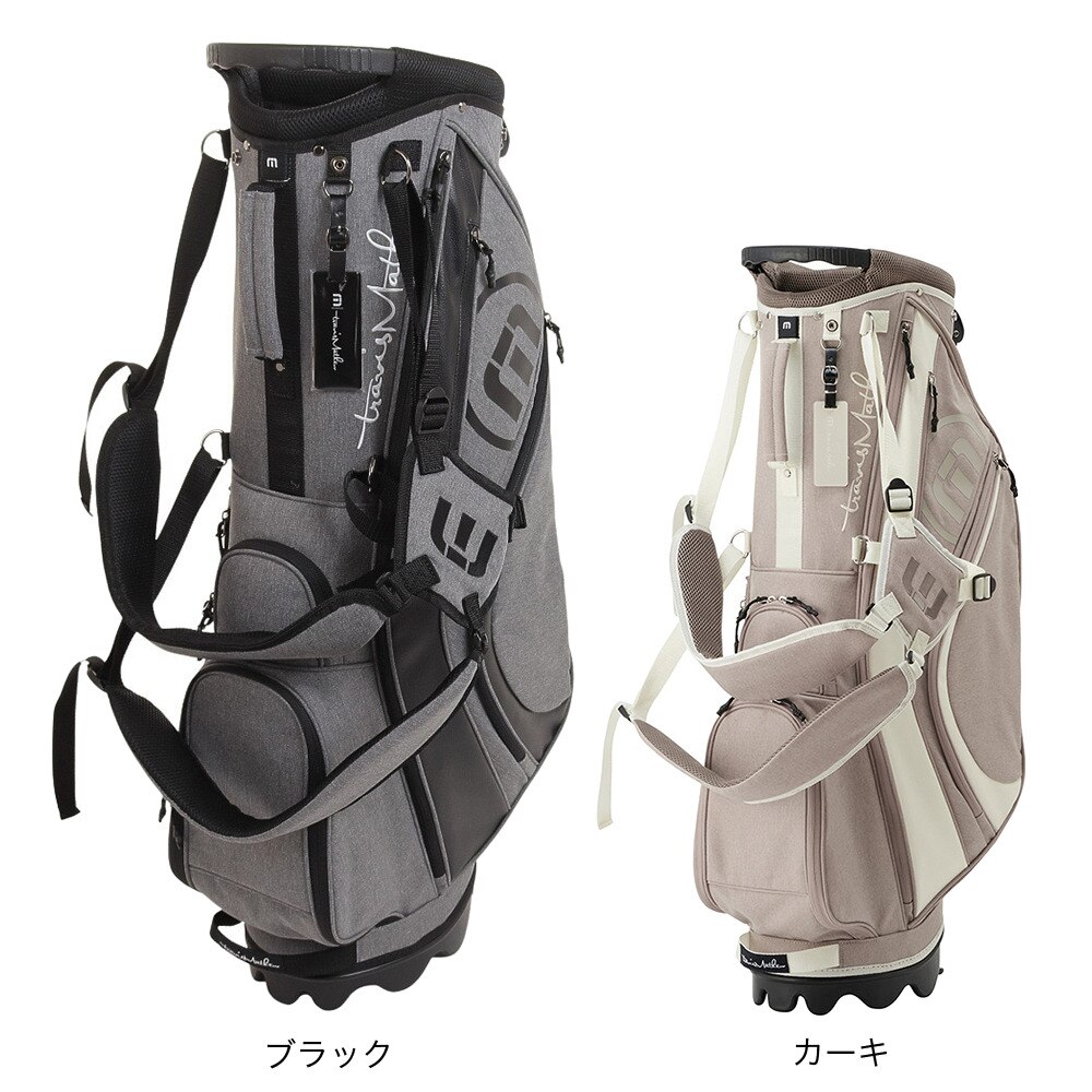 トラヴィスマシュー（Travis Mathew）（メンズ）ゴルフ キャディバッグ スタンド式 9型 5分割 HEATHER 7AI900-2KHK