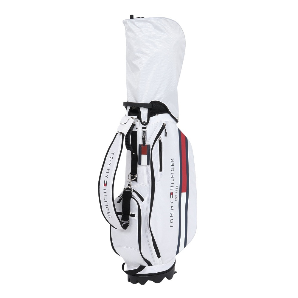 トミー ヒルフィガー ゴルフ（TOMMY HILFIGER GOLF）（メンズ、レディース）スタンド キャディバッグ ベーシック THMG4SC6-WHT