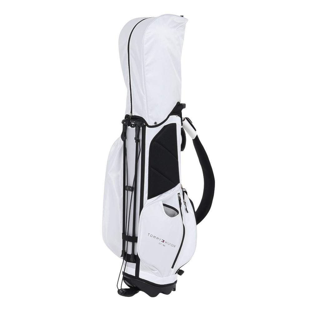 トミー ヒルフィガー ゴルフ（TOMMY HILFIGER GOLF）（メンズ、レディース）スタンド キャディバッグ ベーシック THMG4SC6-WHT