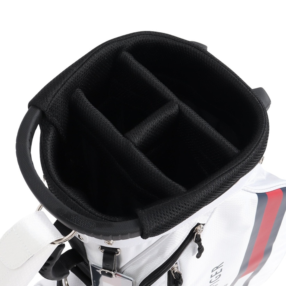 トミー ヒルフィガー ゴルフ（TOMMY HILFIGER GOLF）（メンズ、レディース）スタンド キャディバッグ ベーシック THMG4SC6-WHT