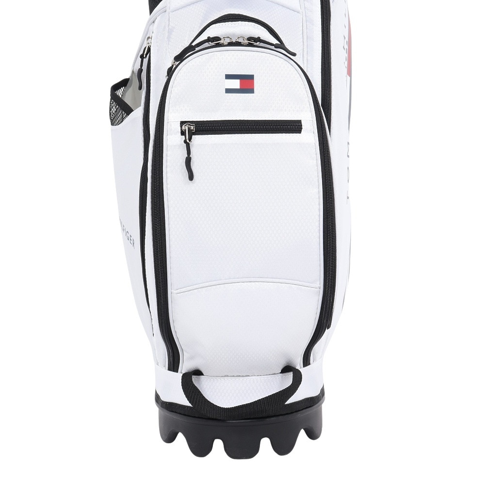 トミー ヒルフィガー ゴルフ（TOMMY HILFIGER GOLF）（メンズ、レディース）スタンド キャディバッグ ベーシック THMG4SC6-WHT