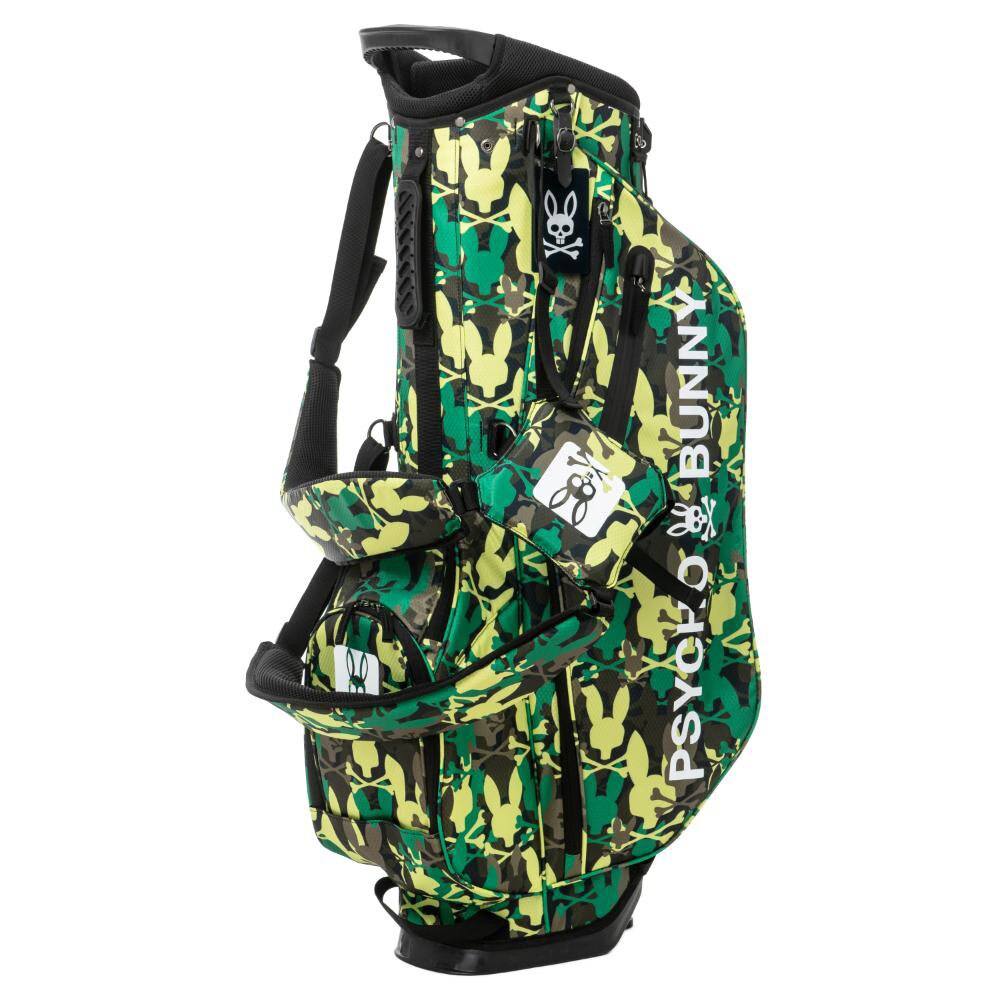 Psycho Bunny サイコバニー　ゴルフカートバッグ オリーブグリーン Psycho Bunny サイコバニー ゴルフカートバッグ オリーブ