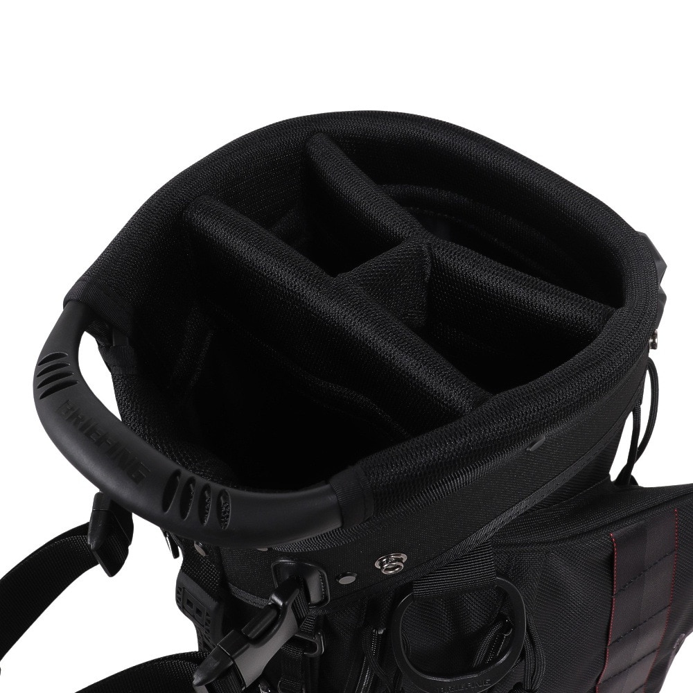 コブラ（Cobra）（メンズ）ゴルフ キャディバッグ ブリーフィング スタンド式 9型 4分割 CR-4型 STCB BRIEFING×COBRA STCB