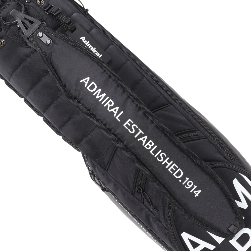 アドミラル ゴルフ（Admiral GOLF）（メンズ、レディース）キャディバッグ スタンドキャディバッグ ADMG4BC4-BLK