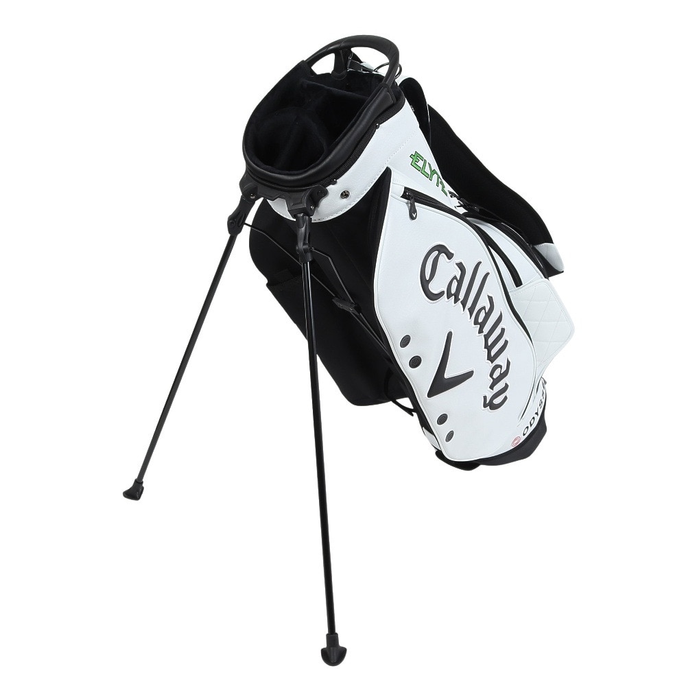 キャロウェイ（CALLAWAY）（メンズ）ゴルフ スタンド式 キャディバッグ 9.0型 5分割 Tour Stand 25 JM 5125004 WHTBLK