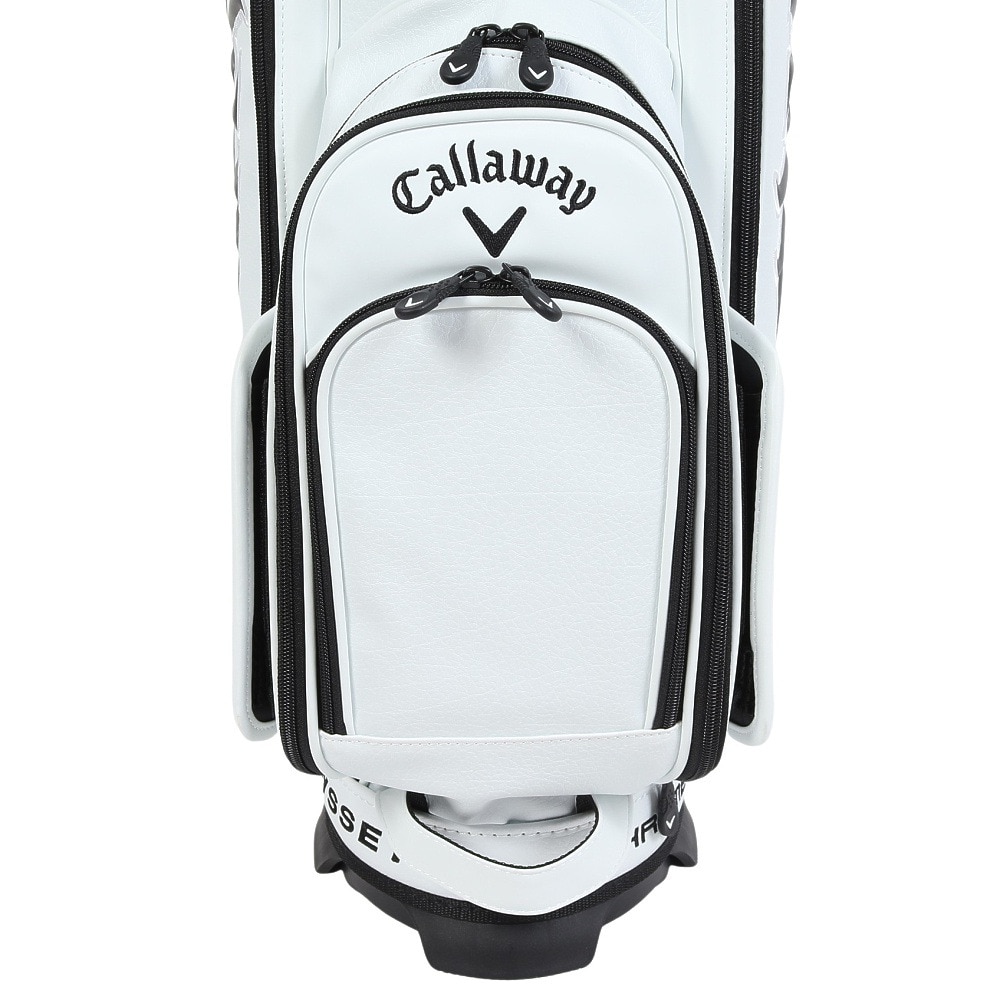 キャロウェイ（CALLAWAY）（メンズ）ゴルフ スタンド式 キャディバッグ 9.0型 5分割 Tour Stand 25 JM 5125004 WHTBLK