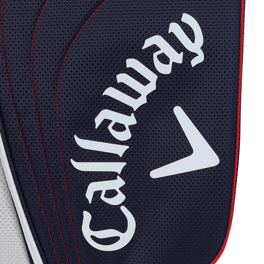 キャロウェイ（CALLAWAY）（メンズ、レディース）キャディバッグ シェブ スタンド 25 5125028 NVYWHTRED