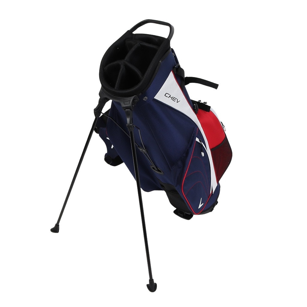 キャロウェイ（CALLAWAY）（メンズ、レディース）キャディバッグ シェブ スタンド 25 5125028 NVYWHTRED
