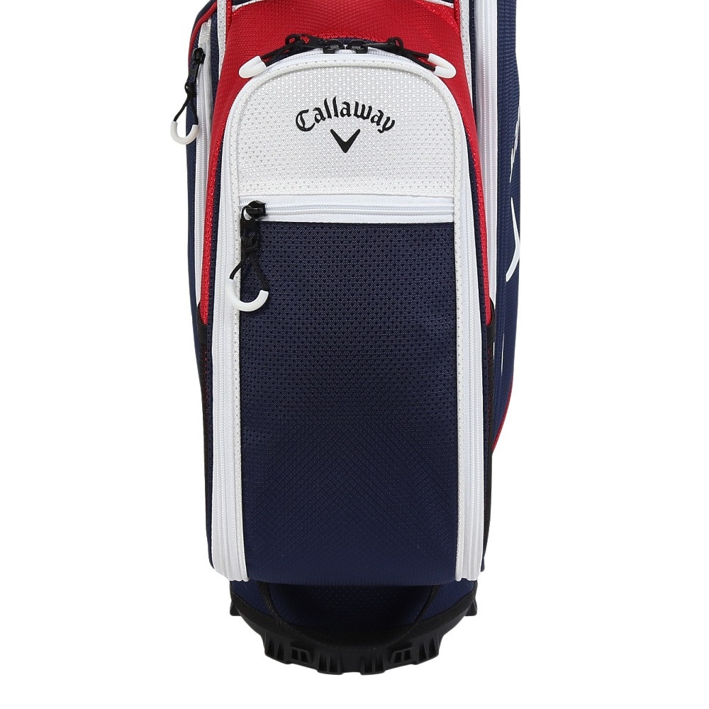 キャロウェイ（CALLAWAY）（メンズ、レディース）キャディバッグ シェブ スタンド 25 5125028 NVYWHTRED
