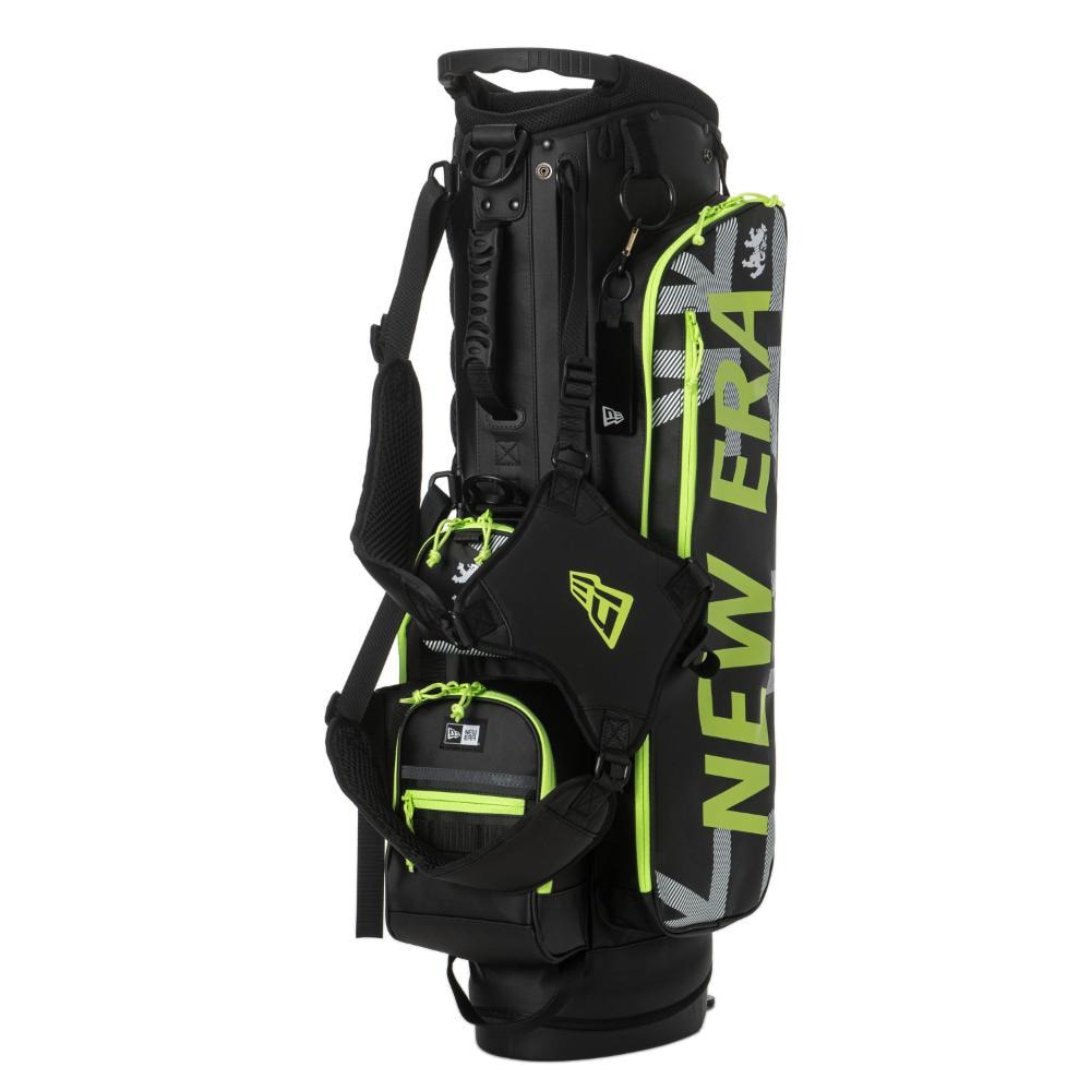 アドミラル ゴルフ（Admiral GOLF）（メンズ）キャディバッグ スタンドキャディバッグ ニューエラコラボ ADMG5ACA-BLK
